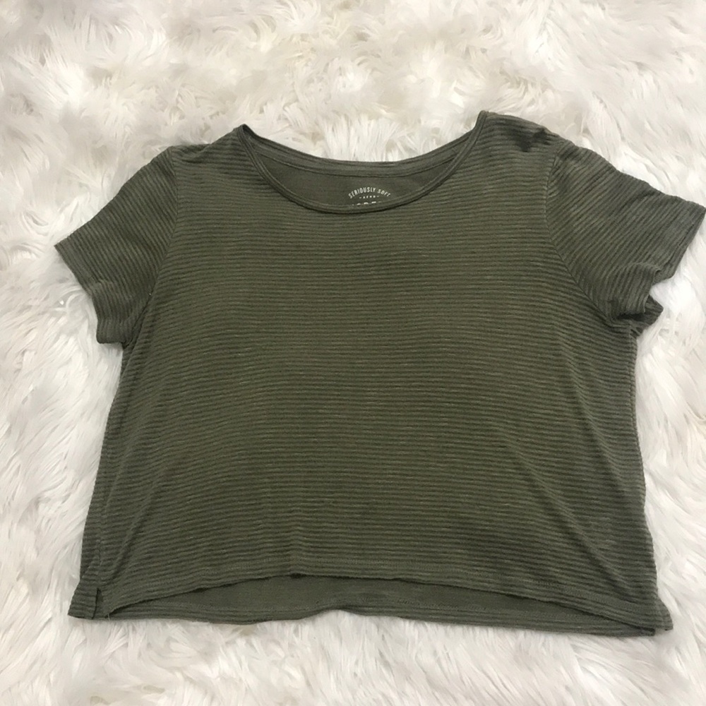 Striped Crop Top